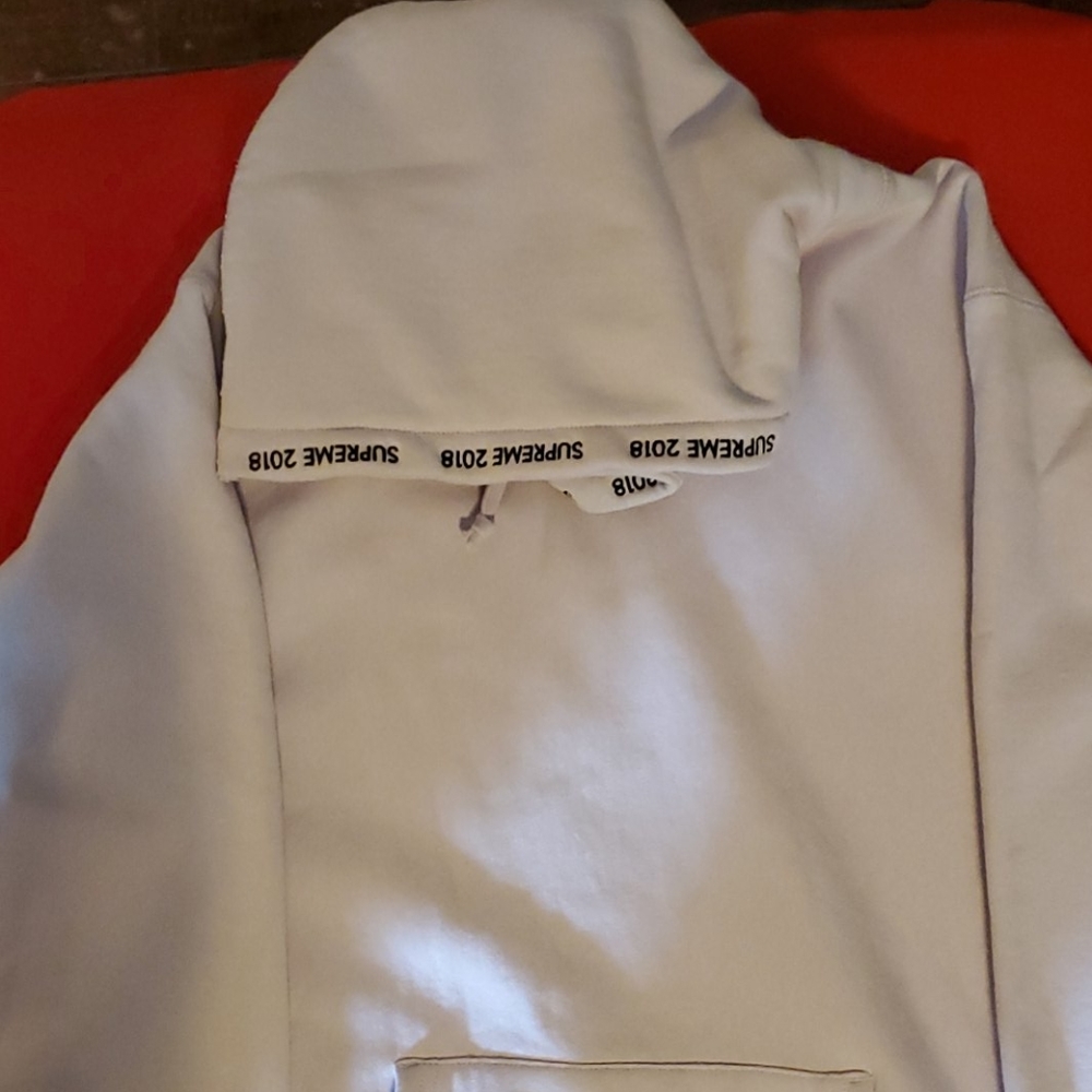 Supreme light purple Hoodie L